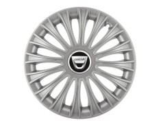 Set 4 capace roti pentru Dacia, model Dino Gray, R15