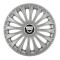 Set 4 capace roti pentru Dacia, model Dino Gray, R15