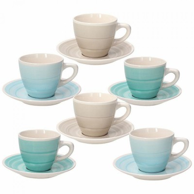 Set ceai ceramica 6buc. 20cl Almeida Louis Handy KitchenServ foto