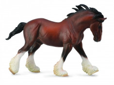 Armasar Clydesdale XL - Animal figurina foto