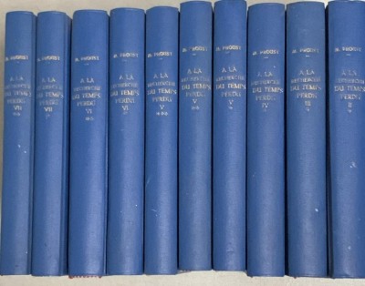 A la recherche du temps perdu - Marcel Proust - 10 volume foto