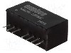 Convertor de tensiune, DC-DC, intrare 9...18V DC, iesire 3,3V DC, putere 2W, AIMTEC - AM2G-1203SZ