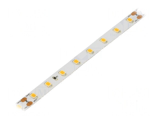 Banda LED alb cald 2835 LED/m: 80 8mm IP20 120&deg; 4,3W/m 24VDC