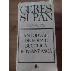 Antologie de poezie bucolica romaneasca- Ceres si Pan