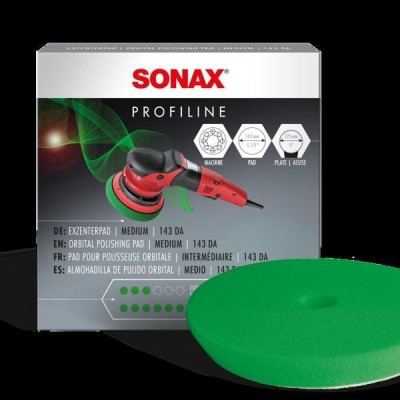 Burete Pentru Polish Mediu - Dual Action 143Mm Sonax 518222 493341 foto