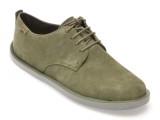 Pantofi CAMPER verzi, WAGON, din piele intoarsa