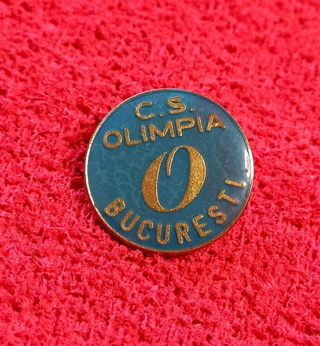 Insigna fotbal - CS &quot;OLIMPIA&quot; BUCURESTI
