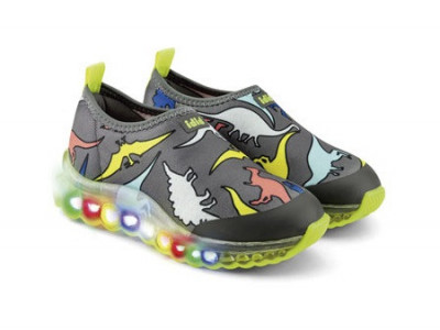 Pantofi Sport LED Bibi Roller Celebration Dino 31 EU foto