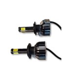 Set de 2 becuri led COB pe 4 parti Xentech Light canbus 6000k - H-7