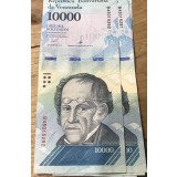 (ORIX) Bundle Fisic 100 bucati, 100 buc, Venezuela 10000 bolivares 2017