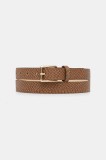 Answear Lab curea de piele culoarea negru