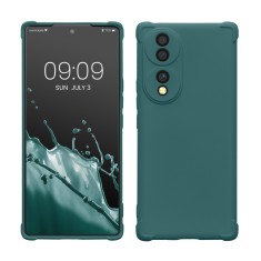 Husa kwmobile pentru Honor 70, Silicon, Albastru, 59904.57