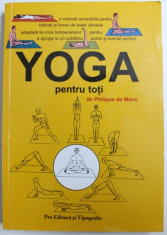 YOGA PENTRU TOTI de PHILIPPE DE MERIC , 2002 foto