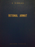 V. Nicolau - Betonul armat (1962)