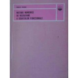 METODE NUMERICE DE REZOLVARE A ECUATIILOR FUNCTIONALE-ROGER TEMAM-191697