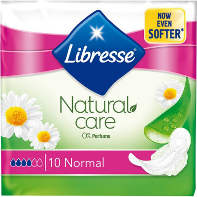 Absorbante Libresse Ultra Natural Care, 10 Buc, Absorbante Intime, Absorbante Igienice, Absorbant Libresse, Absorbant Igienic, Absorbant Extern, Tampo foto