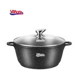 Semioala Aluminiu Turnat 28x12.5CM, 7.6 L, Classic, Vanora Home