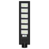 Lampa solara stradala eMazing, cu telecomanda, senzor de miscare si lumina, suport prindere, 288 LED-uri, IP65, ABS, 15AH, 300W, temperatura culoare 6