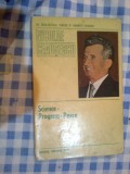 w1 Nicolae Ceausescu - Science -progress -peace