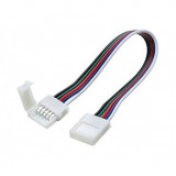 12mm 5 Pin RGBW RGBWW LED Click to Click 15cm Sarma cablu conector, Oem