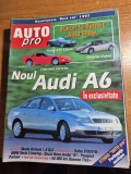 revista auto pro martie 1997 - noul audi A6 , dacia record de productie , volvo S70, dacia nova model 97 , test skoda octavia , dakar