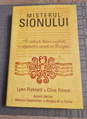 Misterul sionului Lynn Picknett Clive Prince foto