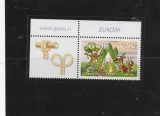 Slovenia 2007 - Europa CEPT, Cercetasi , dantelate, tabs MNH,Mi.644, cota 5,5