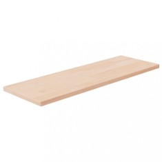 vidaXL Poliță, 60x20x1,5 cm, lemn masiv de stejar netratat