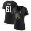Vegas Golden Knights tricou de dama Mark Stone 2023 Stanley Cup Champions Authentic Stack Player Name &amp; Number V-Neck - S, Fanatics Branded