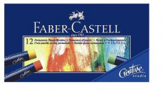 CREIOANE ULEI PASTEL 24 CULORI FABER-CASTELL foto