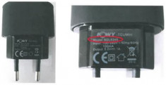 Incarcator adaptor priza USB Powy Model SDL5345 iesire 1A Original foto