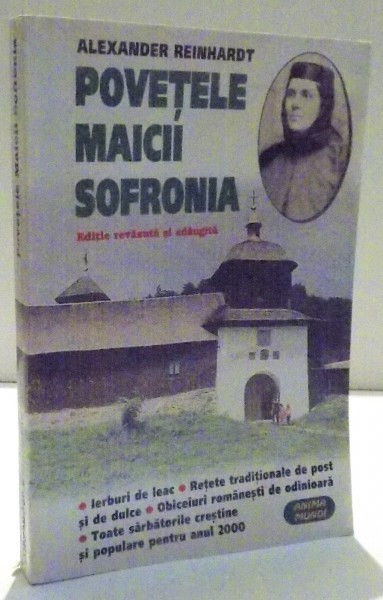 POVETELE MAICII SOFRONIA de ALEXANDER REINHARDT , 1999