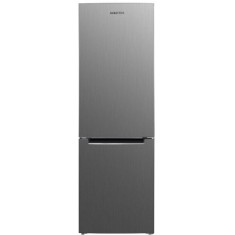 Combina Frigorifica Albatros CFX395E, 315 l, Clasa E, 3 sertare la congelator, H 186 cm, Inox/ Argintiu