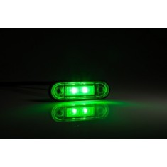 Lampa gabarit ovala cu LED FT-015Ziel Fristom Verde bull-bar