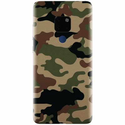 Husa silicon pentru Huawei Mate 20, Camuflaj foto