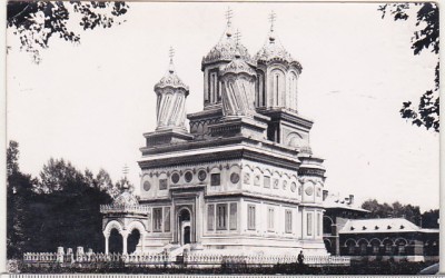 bnk cp Manastirea Curtea de Arges - Vedere - uzata foto