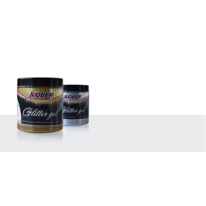 Pasta GLITTER GEL, 200ml, auriu