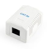 PRIZA RJ-45 aplicabila cu 1 iesire GEMBIRD pt. cablu UTP, Cat5e, Krone (LSA) | RJ-45 (M), plastic, 1 buc, &quot;NCAC-1U5E-01&quot;