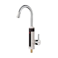 Robinet instant Electra Mixxus, 3 kW, monocomanda, inox/plastic, debit reglabil, maxim 60 C foto