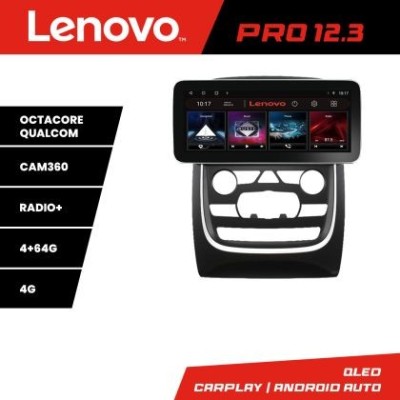 Navigatie Dodge Durango 2014-2020 Lenovo Qled 12.3 inch Octa Core 4+64 360 DSP ADAS carplay android auto radio internet Kit-+PRO-12.3-4+64 CarStore Te foto