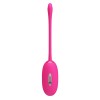 Ou Vibrator Doreen Electro Fun + App, Roz, 19 cm, Pretty Love
