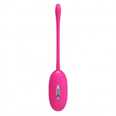 Ou Vibrator Doreen Electro Fun + App, Roz, 19 cm