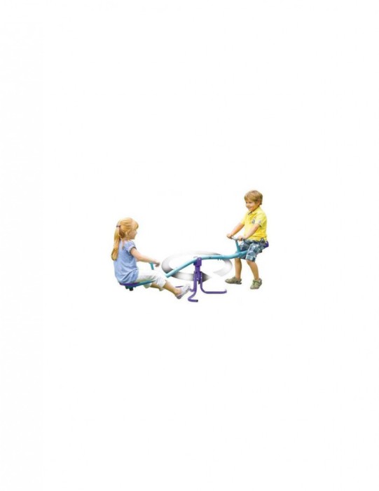 Balansoar Metalic Rotativ Copii See Saw Plum