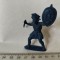 bnk jc KOHO - Indian cu scut si cutit - albastru inchis - 6 cm