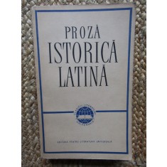 PROZA ISTORICA LATINA