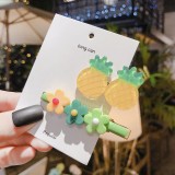 Set de 2 clame clips - Ananas si floricele, Superbaby