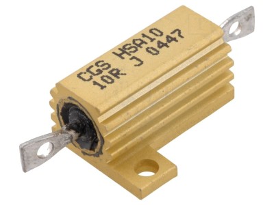 Rezistor Bobinat 10&amp;Omega; 16W cu Radiator foto