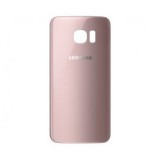 CAPAC BATERIE CU GEAM CAMERA / BLITZ , SAMSUNG GALAXY S7 EDGE G935 ROSE GOLD ORIG SWAP (SERIE RAZUITA)