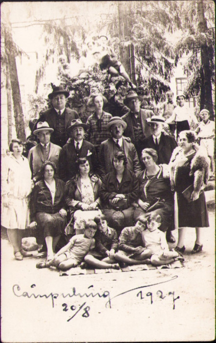 HST P1189 Poză evrei 1927 C&acirc;mpulung