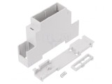 Carcasă pentru Şină DIN, 90mm x 18mm x 53mm, Gri